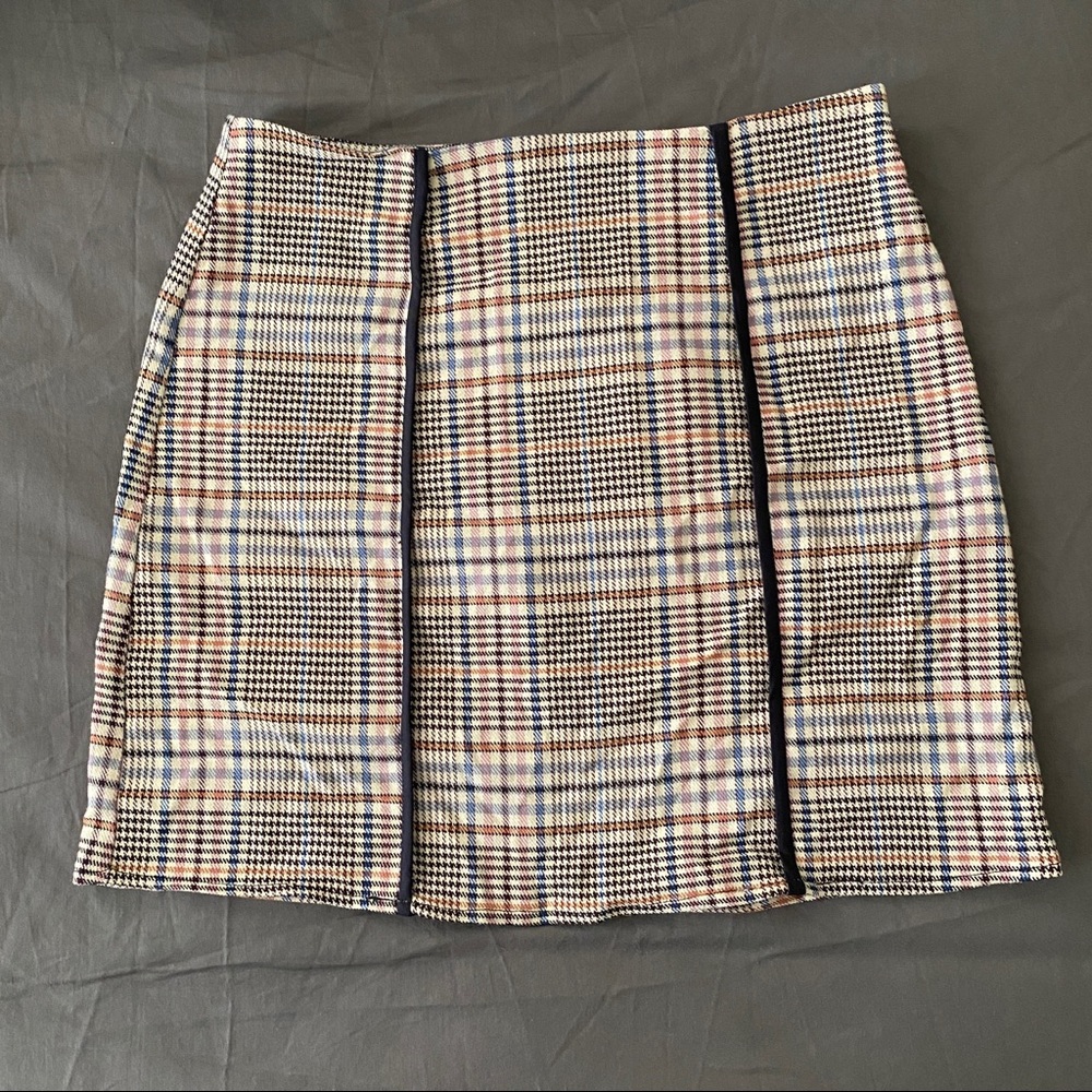 ModCloth Plaid Mini Skirt